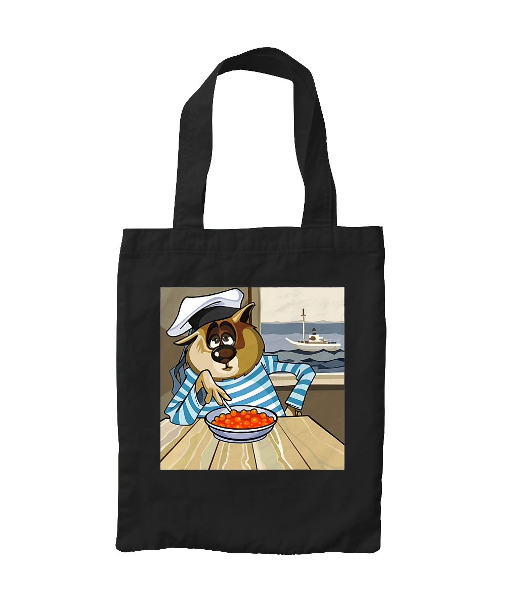 Cat Sailor, On The Ship Eats Red Caviar