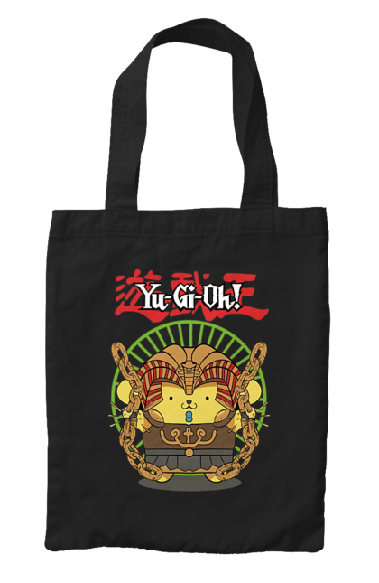 Сумка з принтом "Yu Gi Oh! Помпомпурін". Hello kitty, pompompurin, yu gi oh, yu-gi-oh, аніме, бренд, персонаж, помпомпурін, хелло кітті. 2070702