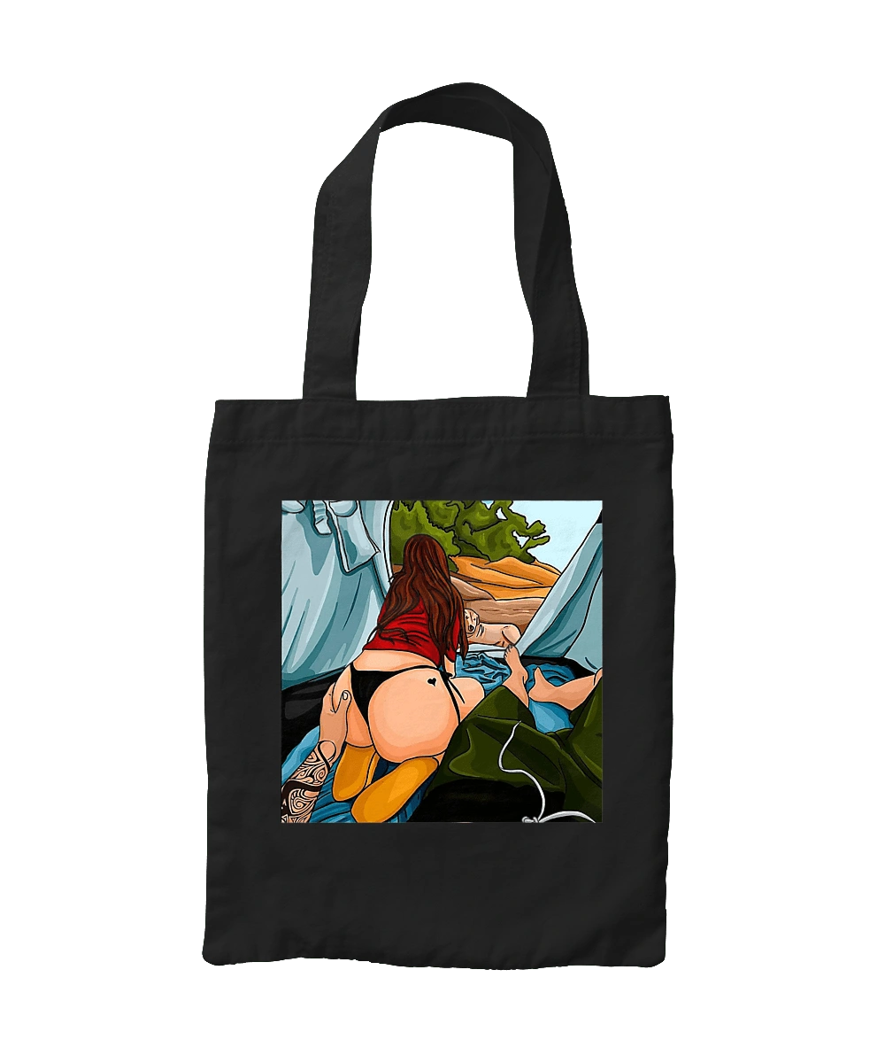 Rest With Favorite In The Tent