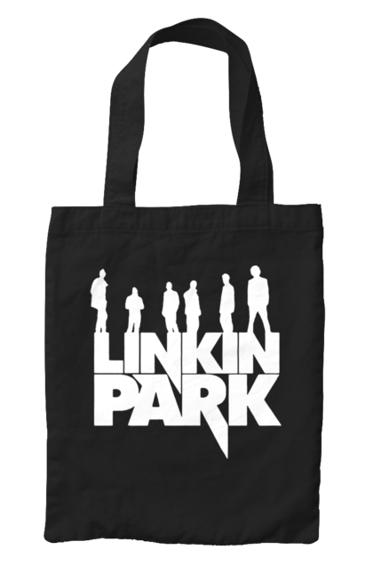Сумка з принтом "Лінкін Парк". Linkin park, lp, альтернативний метал, лінкін парк, музика, ню метал, постер, реп метал, рок, рок група, честер беннингтон. futbolka.stylus.ua