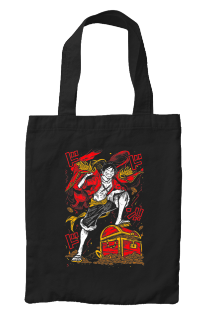 Bag with prints One Piece Luffy. Anime, luffy, manga, monkey de luffy, one piece, pirates. 2070702