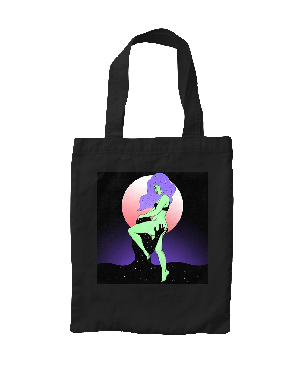 Green Girl And The Moon