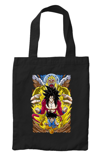 Сумка з принтом "Перли дракона". Anime, dragon ball, goku, manga, vegeta, аніме, вегета, гоку, манга, перли дракона. 2070702