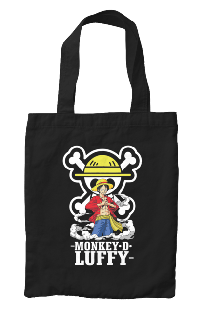 Bag with prints One Piece Luffy. Anime, luffy, manga, monkey de luffy, one piece, pirates. 2070702