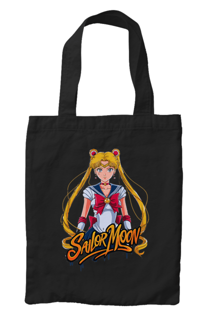 Bag with prints Sailor Moon. Anime, drama, magical girl, sailor moon, tv series, usagi tsukino. 2070702