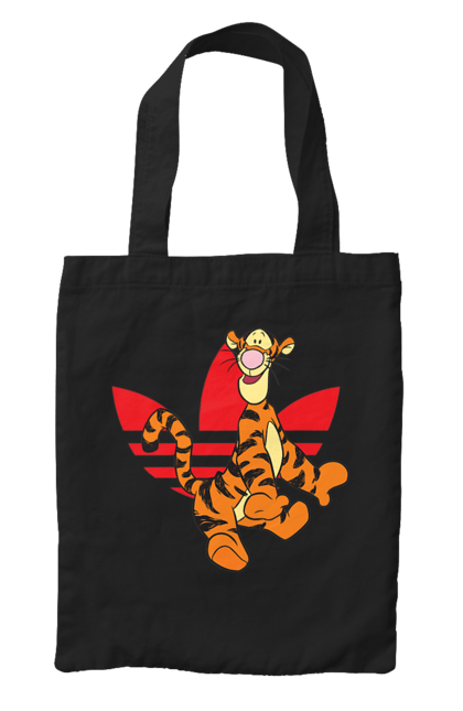 Bag with prints Adidas Tigger. Adidas, animated series, tiger, tigger, winnie the pooh, winnie the pooh. 2070702