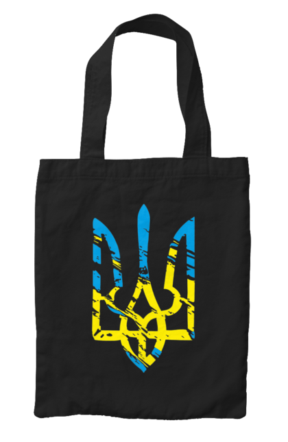 Сумка з принтом "З Гербом". Герб, з гербом, з тризубом, патріотична, тризуб, як у порноактора. 2070702