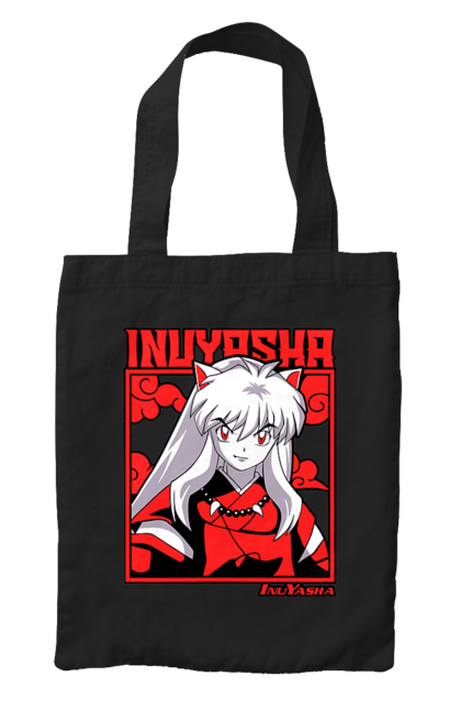 Сумка з принтом "Inuyasha". Anime, inuyasha, manga, rumiko takahashi, аніме, демон охоронець, манга, руміко такахасі. 2070702