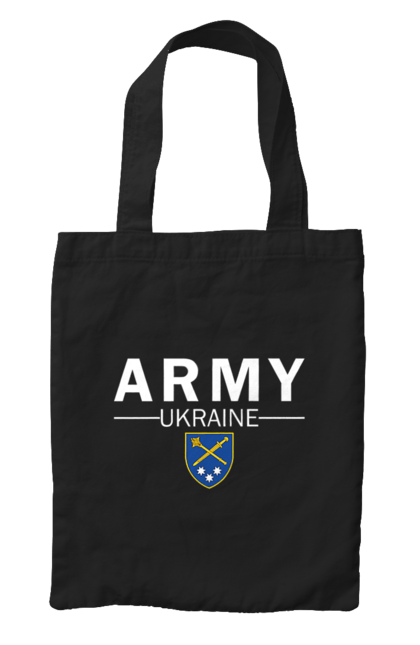 Сумка з принтом "ARMY UKRAINE". Army ukraine, емблема генштабу, залужний. 2070702