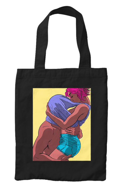 Сумка з принтом "Чоловік Під Майкою У Дівчата". Пристрасть, сиськи. 2070702