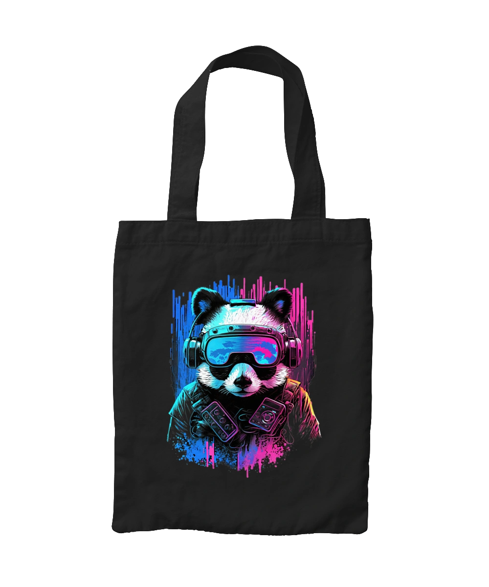 Панда в VR шлеме