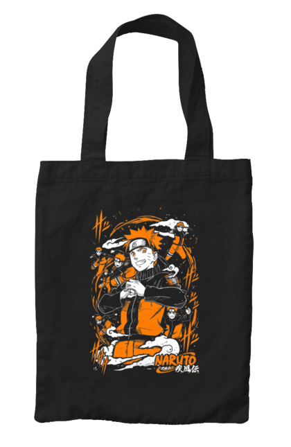 Bag with prints Naruto. Anime, character, manga, naruto, ninja, tv series. 2070702