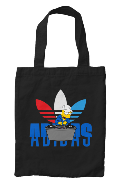 Сумка з принтом "Adidas Барт". Adidas, bart, адідас, барт, мультфільм, серіал, сімпсон. 2070702