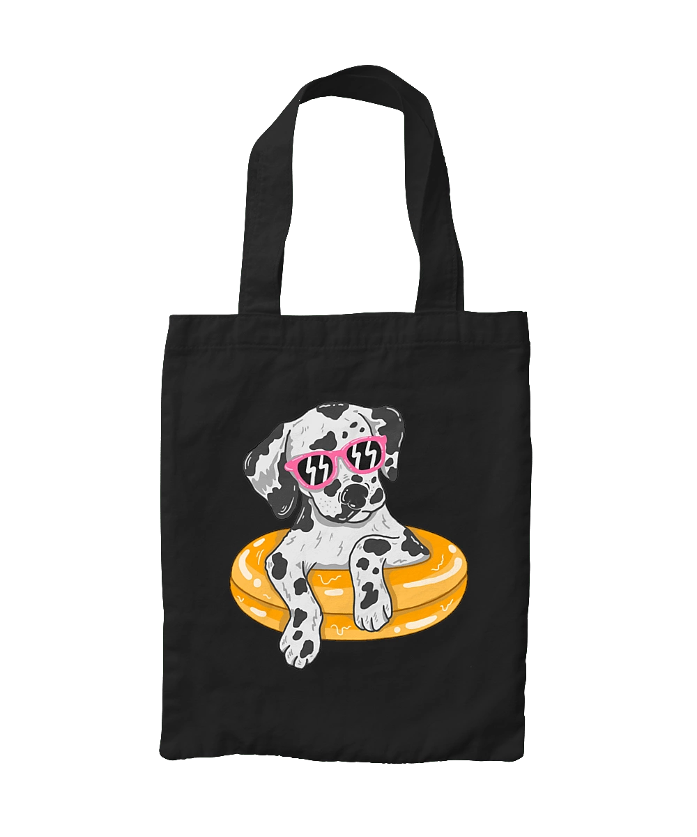 Dalmatian Swims In A Circle