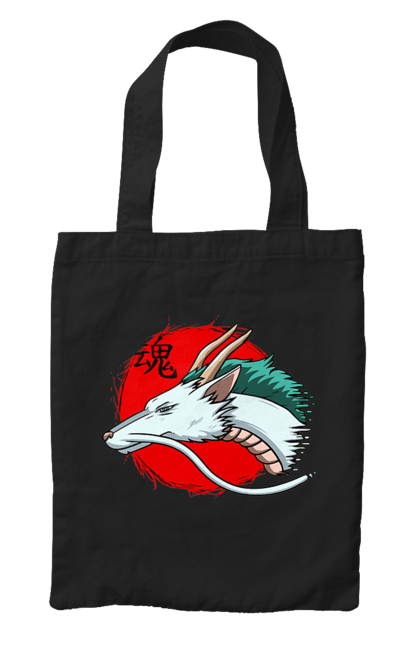 Bag with prints Spirited Away Haku. Dragon, haku, spirited away, studio ghibli. 2070702