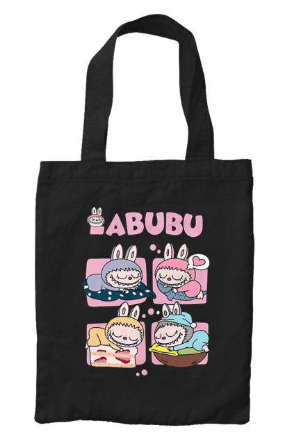 Сумка з принтом "Сон Labubu". Labubu, weird cute, іграшки, лабубу. 2070702