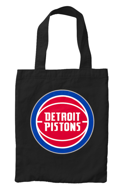 Сумка з принтом "Detroit Pistons". Баскетбол, нба, спорт, супергліга. CustomPrint.market