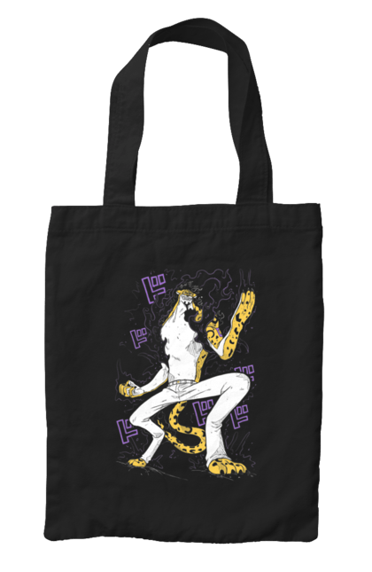 Bag with prints One Piece Rob Lucci. Anime, lucci, manga, one piece, pirates, rob lucci. 2070702