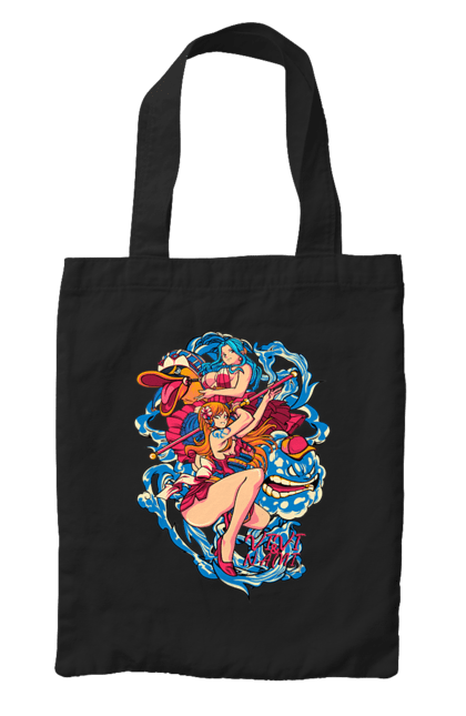 Bag with prints One Piece Nami. Anime, cat burglar, manga, nami, one piece, straw hat pirates. 2070702