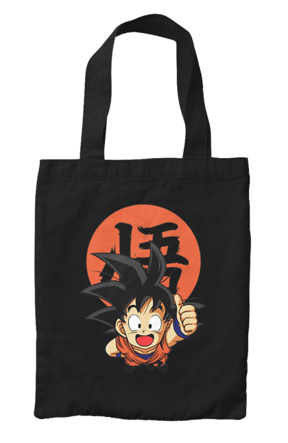 Сумка з принтом "Перли дракона Сон Гоку". Dragon ball, manga, son goku, аніме, гоку, манга, перли дракона, сон гоку. 2070702