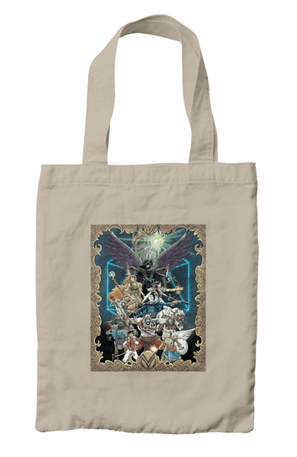 Сумка з принтом "Легенда вокс машина". Вокс, вокс машина, машина, мультсериал, приключения, сериал, фентезі. 2070702