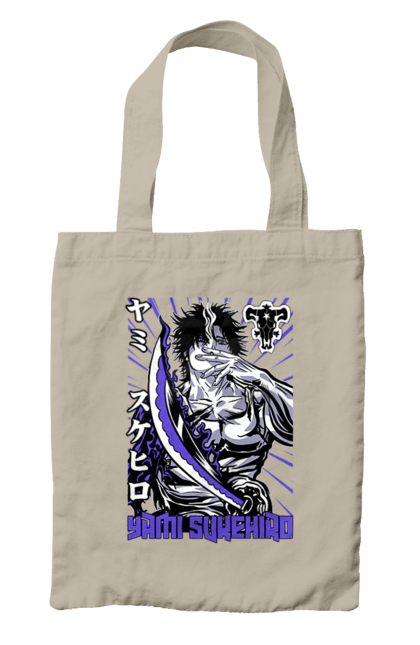 Bag with prints Black Clover Yami Sukehiro. Anime, black clover, manga, yami sukehiro. 2070702