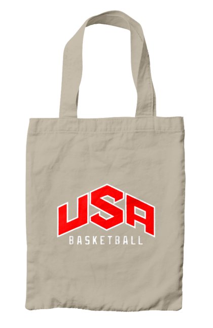 Сумка з принтом "Баскетбол США". Basketball, usa, usa basketball, баскетбол, команда, спорт, спортивна команда, сша. 2070702