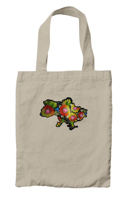 Сумка з принтом "Справжня Україна". Барви, квіти, кольрі, краса, лепестки, листя, настрій, справжня україна. 2070702