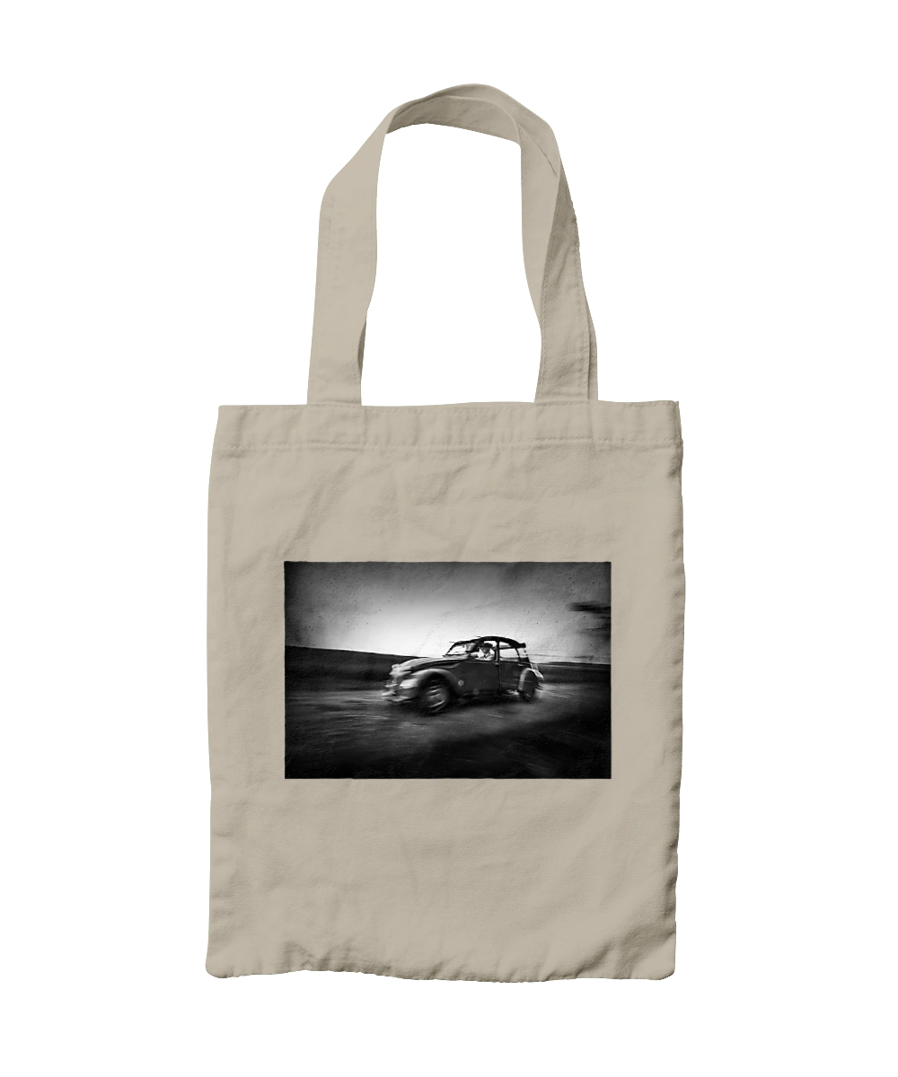 Retro car black and white