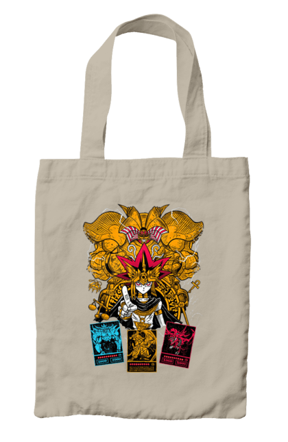 Bag with prints Yu Gi Oh! Pharaoh Atem. Anime, atem, dark yuga, manga, pharaoh atem, unnamed pharaoh, yami, yu gi oh, yugio. 2070702