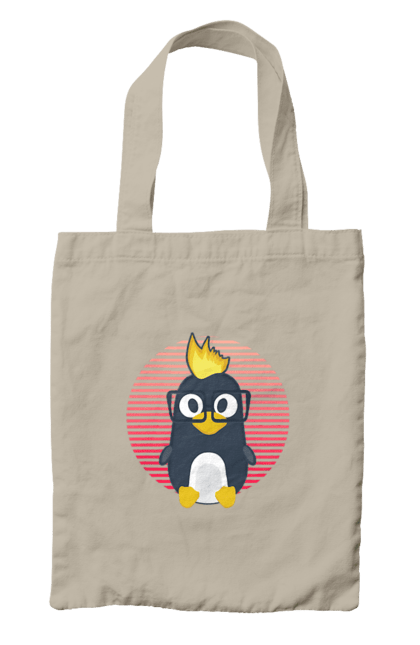 Сумка з принтом "Лінукс". Айті, айтішнік, девелопер, іт, программіст, розробник. 2070702