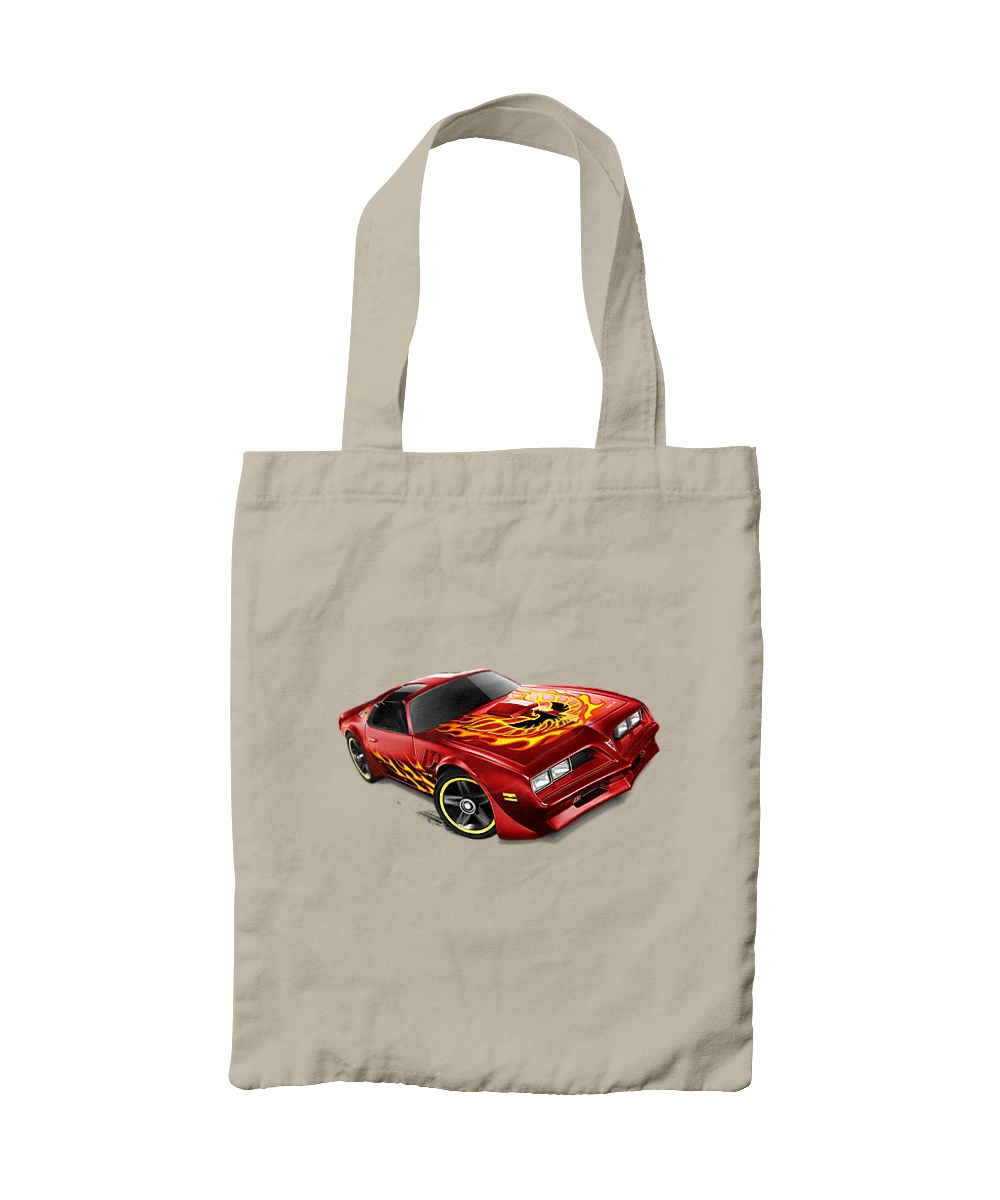 The car is red, high speed