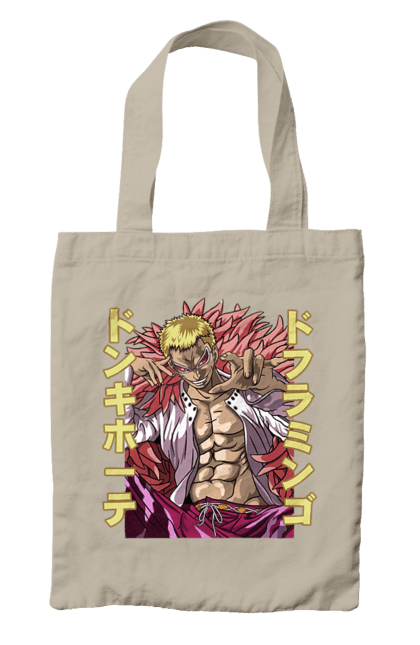 Bag with prints One Piece Donquixote Doflamingo. Anime, donquixote doflamingo, heavenly yaksha, manga, one piece, straw hat pirates. 2070702