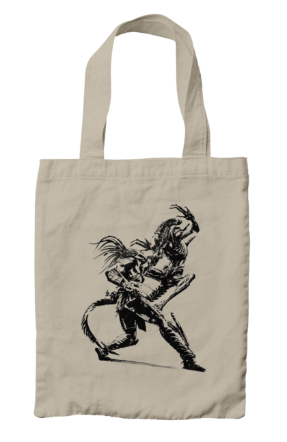 Bag with prints The Predator. Alien, cinema, film, predator, thriller. 2070702