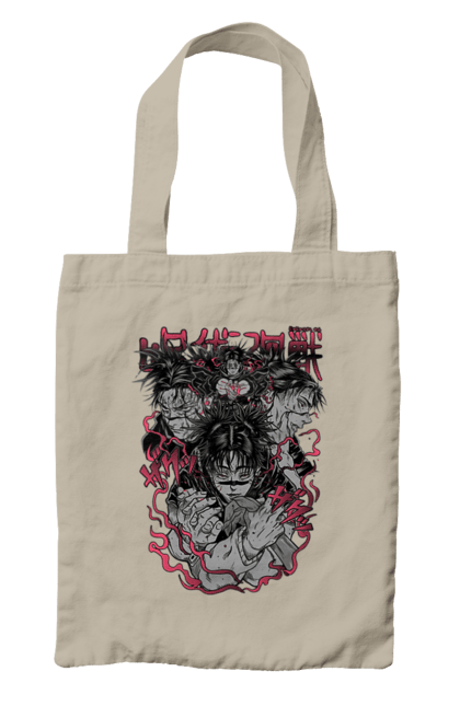 Bag with prints Jujutsu Kaisen Choso. Anime, choso, dark fantasy, manga, mystic. 2070702