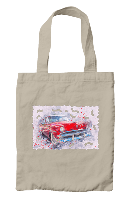 Сумка з принтом "Автомобільний газ". Gaz, автомобиль, автомобільний газ, дорога, колесо, перемога. 2070702