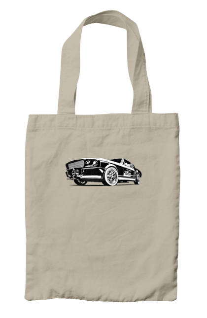 Сумка з принтом "Автомобіль". Автомобіль, америка, мустанг, потужний, форд, форсаж. 2070702