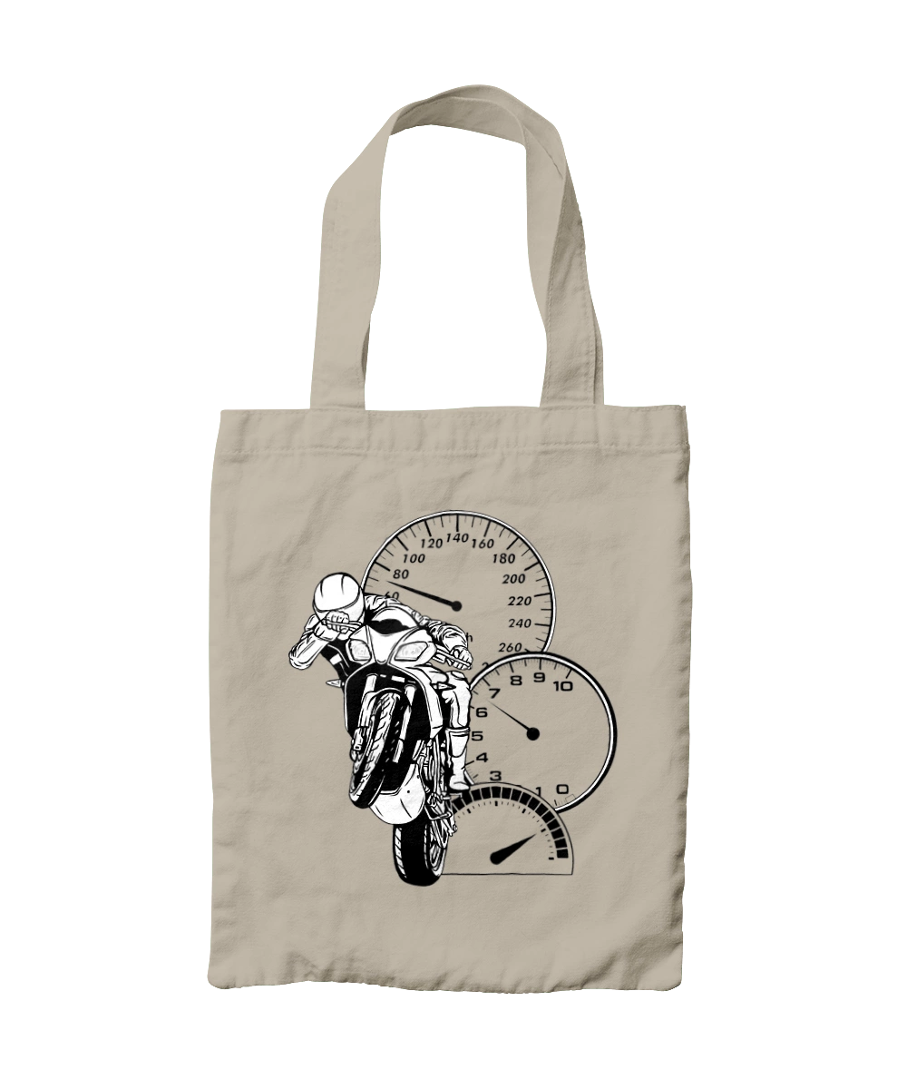 Motorcycle Speed Black