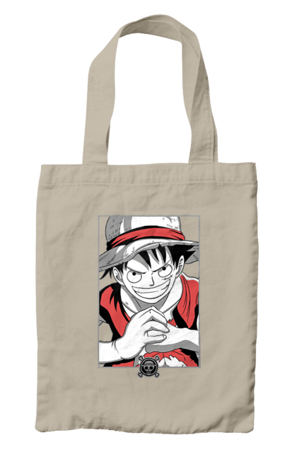 Bag with prints One Piece Luffy. Anime, luffy, manga, monkey de luffy, one piece, pirates. 2070702