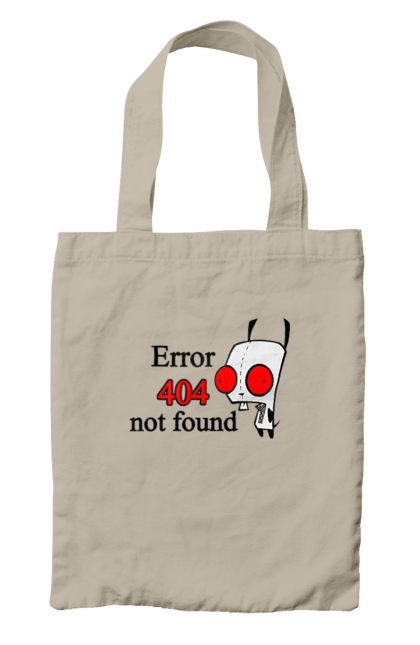 Сумка з принтом "Помилка не знайдена". Angular, c, css, html, it, javascript, jquery, php, python, react, svelt, vue, айтишник, айті, гумор, код, кодувати, прогер, програміст, програмісти, ти ж, ти ж програміст, тиж програміст. 2070702