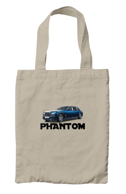 Сумка з принтом "Ролс ройс". Авто, автомобіль, люкс клас, ролс ройс, седан, фантом. 2070702