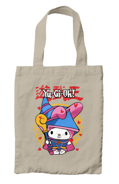 Bag with prints Yu Gi Oh! My Melody. Brand, character, hello kitty, my melody, yu gi oh, yugio. 2070702