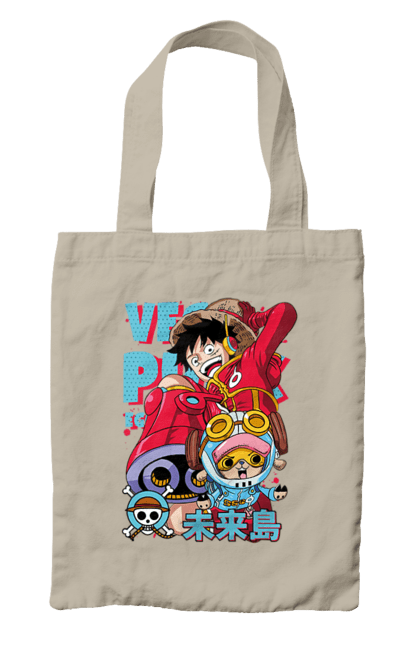 Bag with prints One Piece Luffy. Anime, luffy, manga, monkey de luffy, one piece, pirates. 2070702