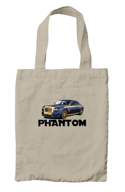 Сумка з принтом "Ролс ройс". Авто, автомобіль, люкс клас, ролс ройс, седан, фантом. 2070702