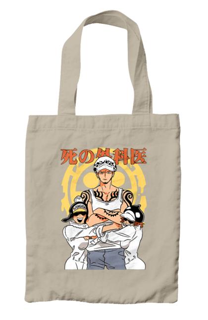 Bag with prints One Piece Trafalgar Law. Anime, manga, one piece, straw hat pirates, trafalgar law. 2070702