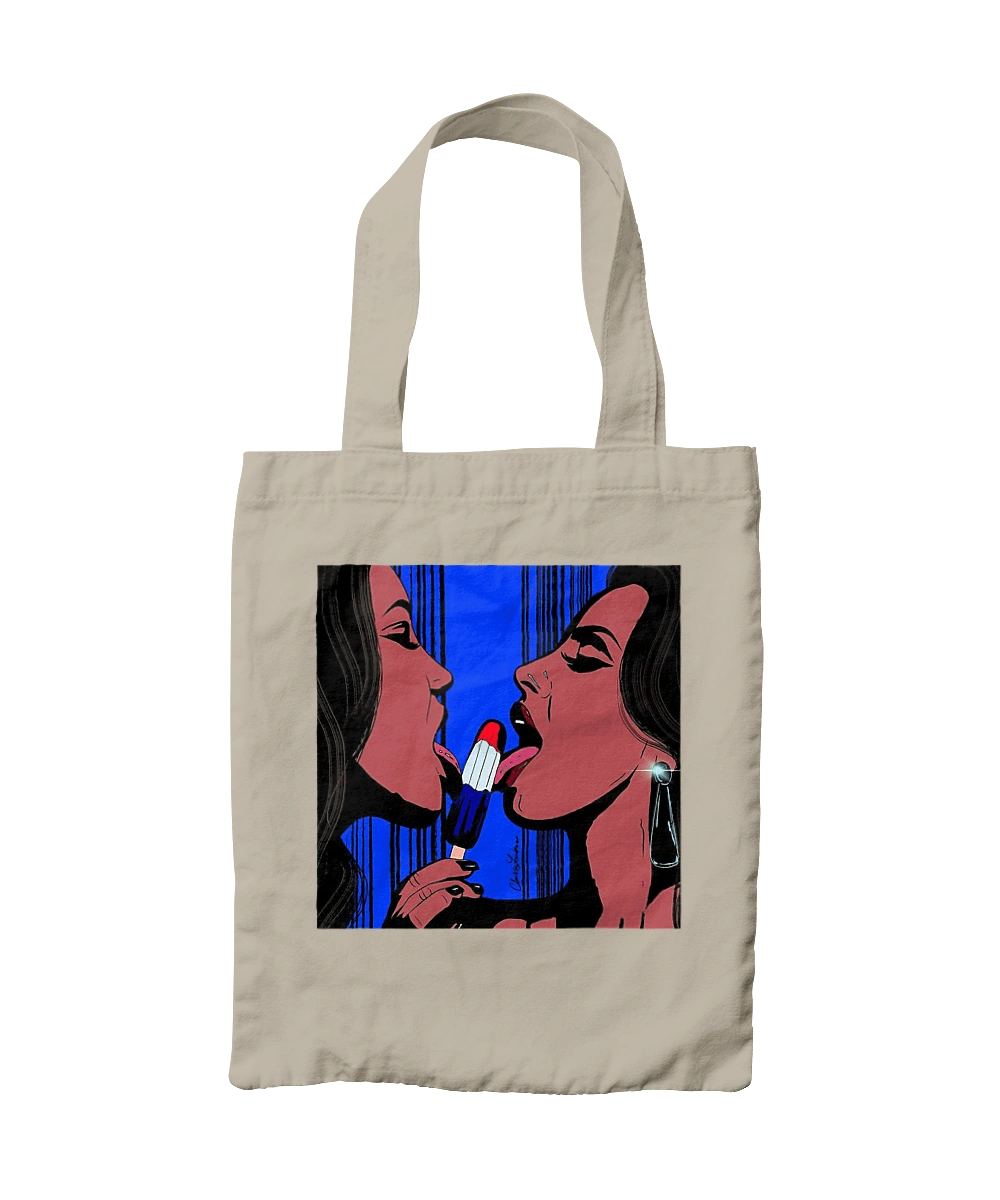 Girls Lick Ice Cream