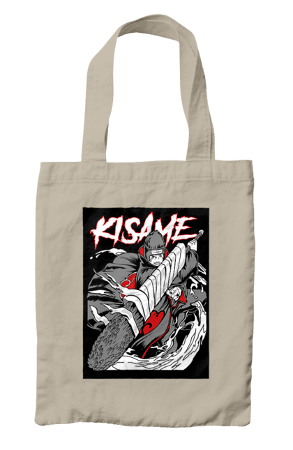 Bag with prints Naruto. Anime, character, kisame hoshigaki, manga, naruto, ninja, tv series. 2070702