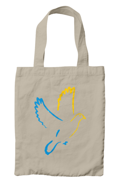 Сумка з принтом "Голуб миру". Голуб миру, мир, перемога україни, україна. 2070702