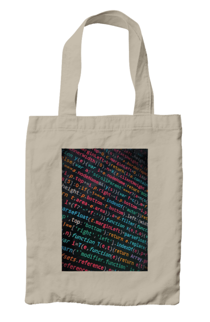 Сумка з принтом "Код". Angular, c, css, html, it, javascript, jquery, php, python, react, svelt, vue, айтишник, айті, гумор, код, кодувати, прогер, програміст, програмісти, ти ж, ти ж програміст, тиж програміст. 2070702