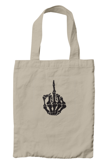 Сумка з принтом "Fuck". Fuck, жест, палец, средний, фак. 2070702